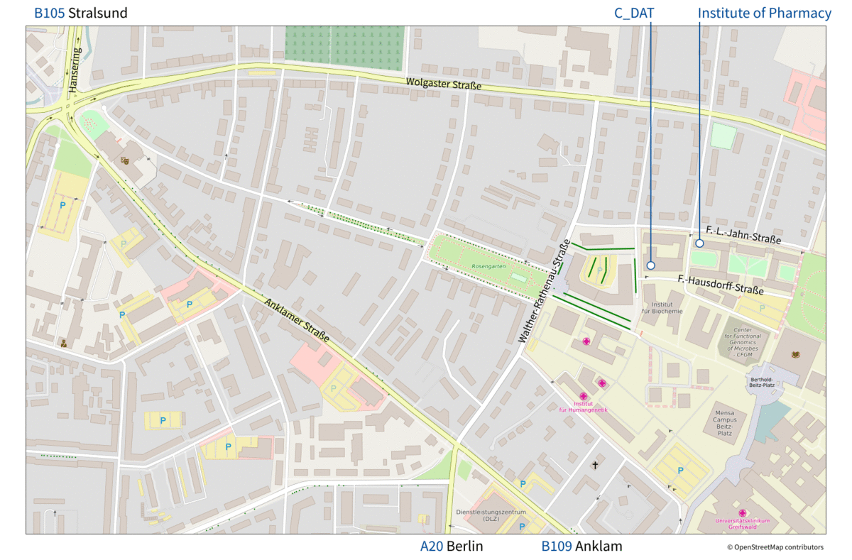 Map C_DAT/Institute of Pharmacy